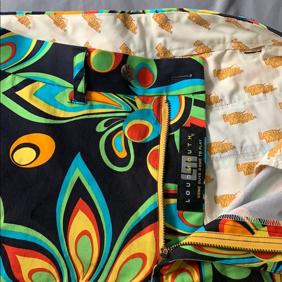 Rare discontinued loudmouth golf pants, 32 waist. - Picture 3 of 4